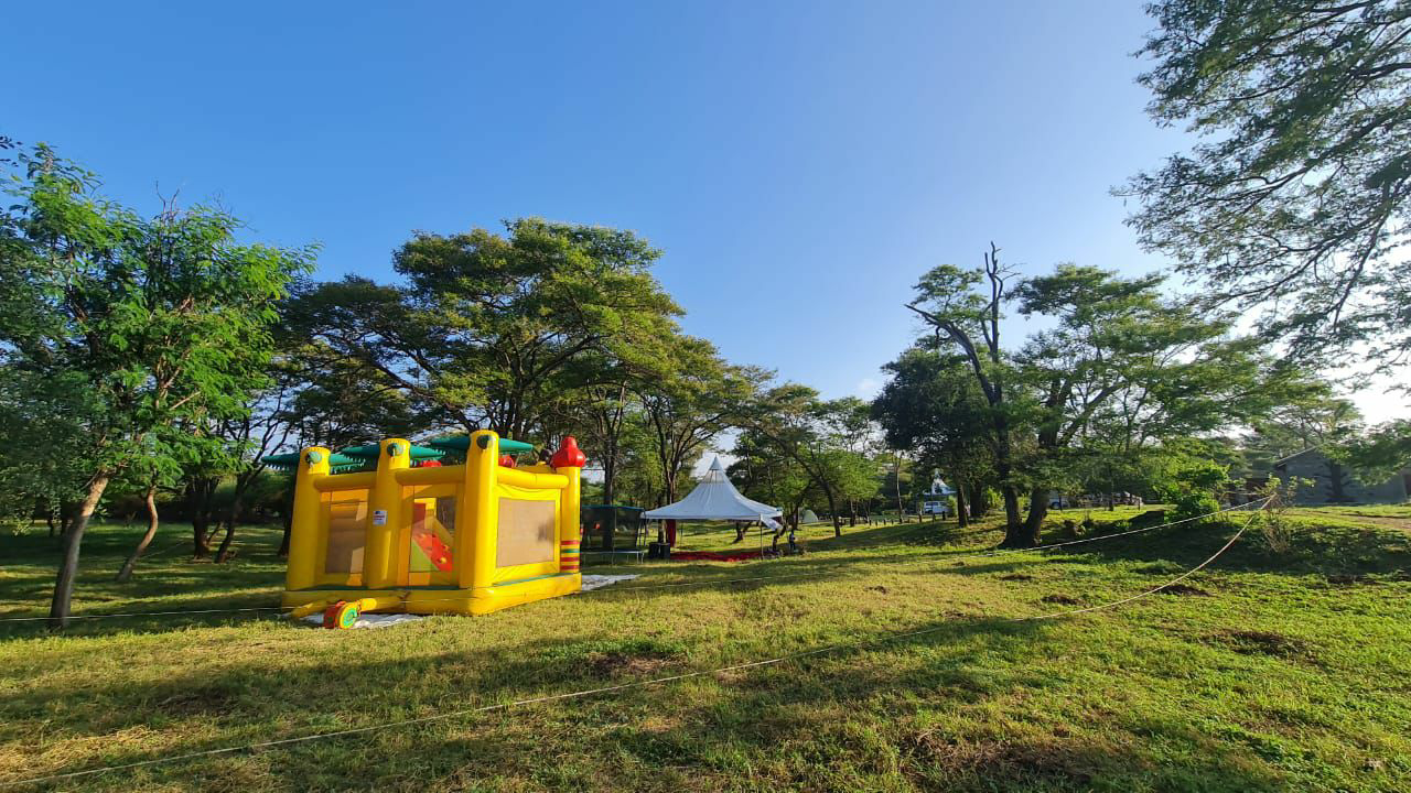 Kids play amenities at Thiba River Camp